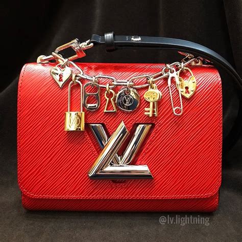 lv twist charm bag|Lv twist lock bag.